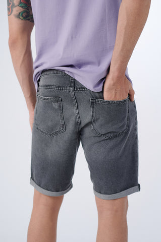 Menace Denim Shorts