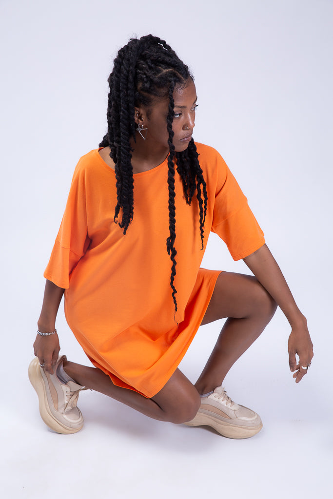 MVP Oversized T-shirt Dress – Qayro