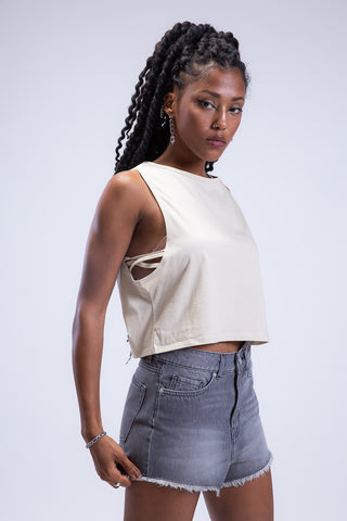 Riveter Cropped Top
